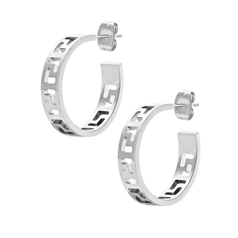 Fashion C Shape Alloy Plating Womenu0027S Earrings 1 Pair