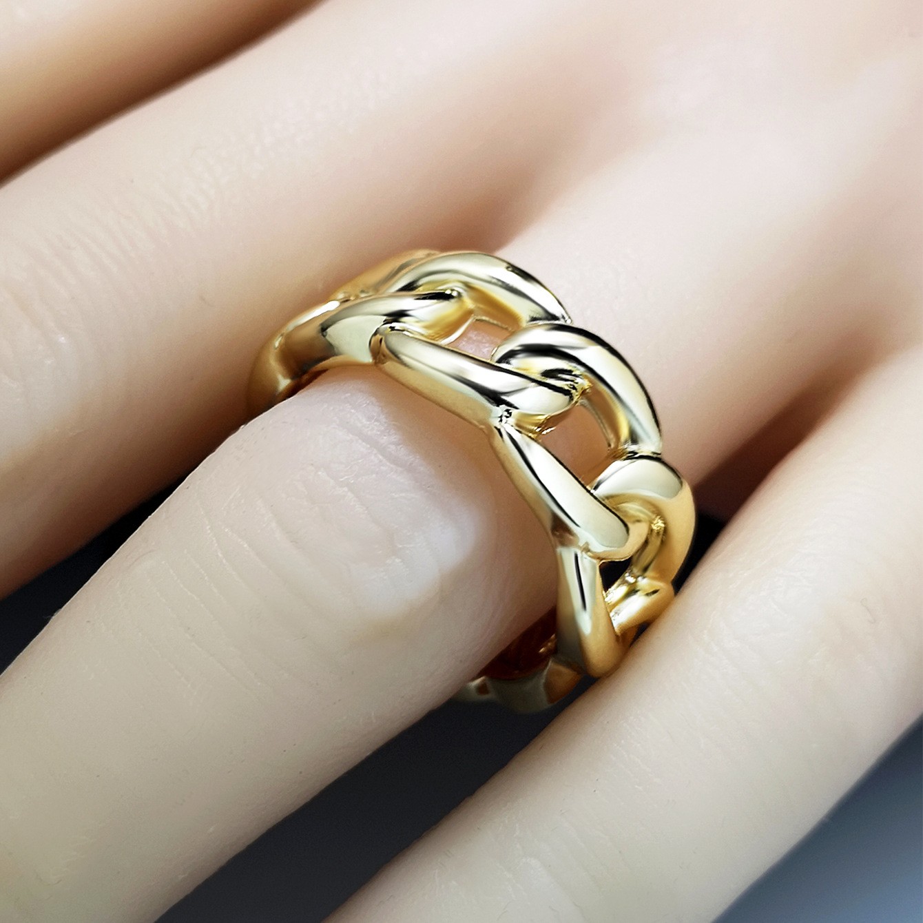 Fashion Solid Color Alloy Plating Hollow Out Womenu0027S Rings 1 Piece