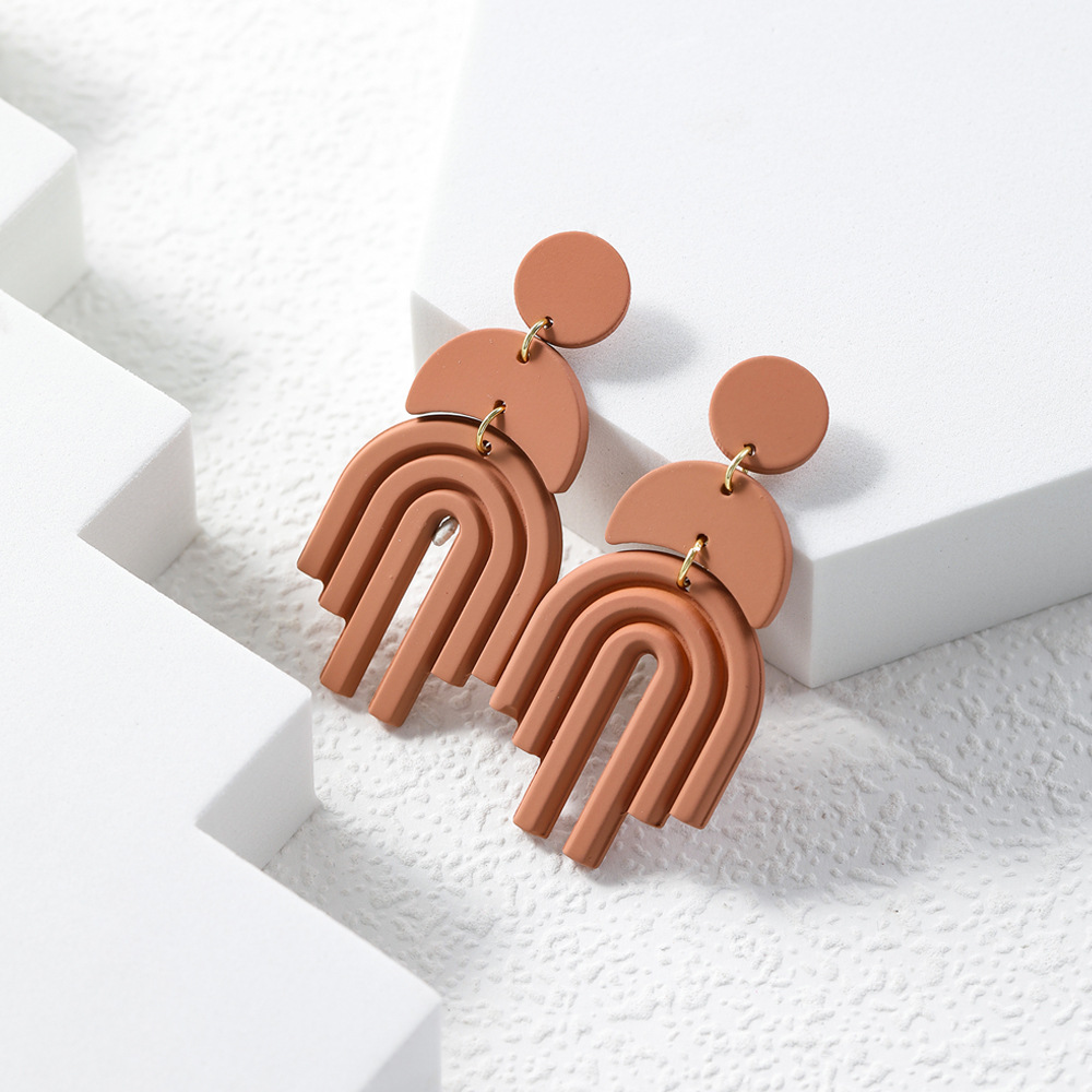 Fashion Geometric Arylic Alloy Womenu0027S Drop Earrings 1 Pair