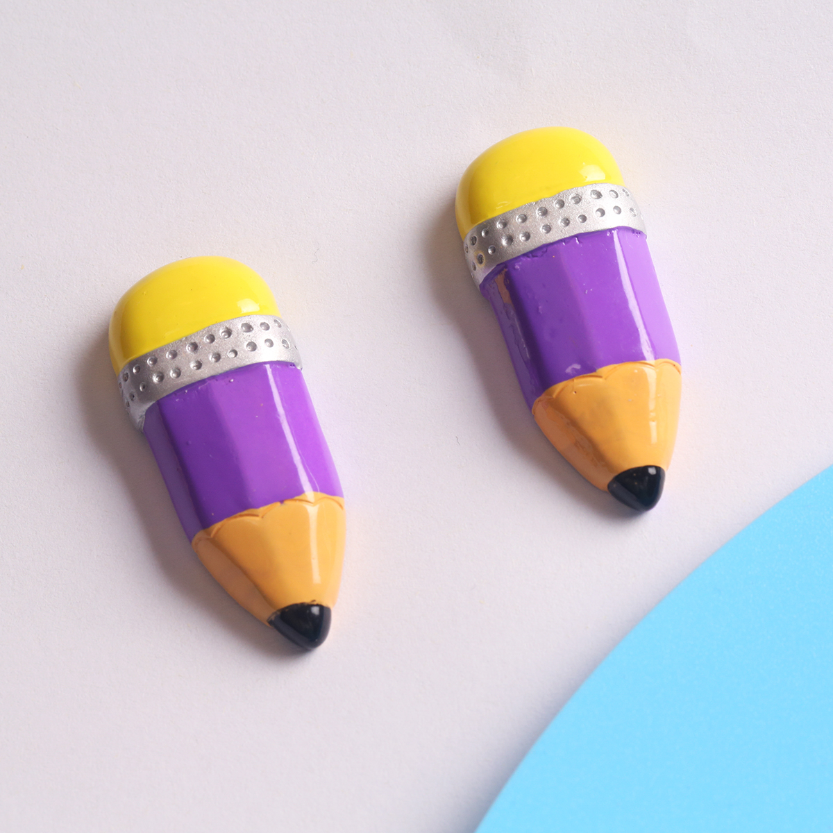 Fashion Basketball Cake pencil Synthetic Resin Resin Womenu0027S Drop Earrings Ear Studs 1 Pair