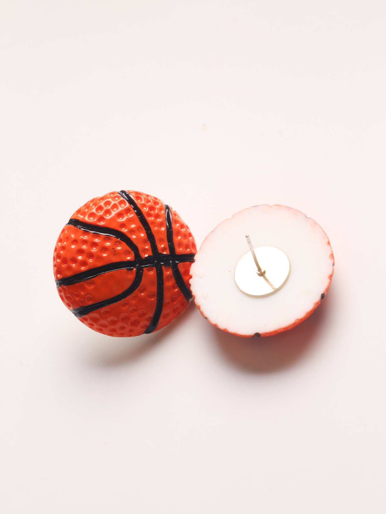 Fashion Basketball Cake pencil Synthetic Resin Resin Womenu0027S Drop Earrings Ear Studs 1 Pair