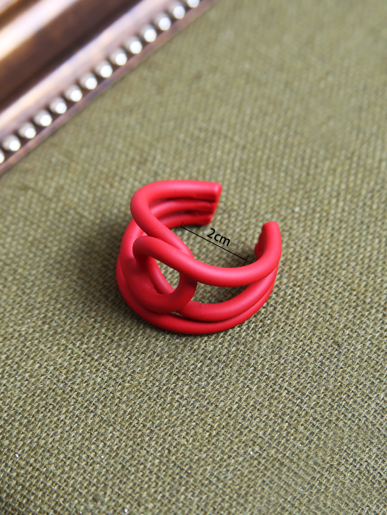 Simple Style Solid Color Alloy Womenu0027S Open Ring 1 Piece