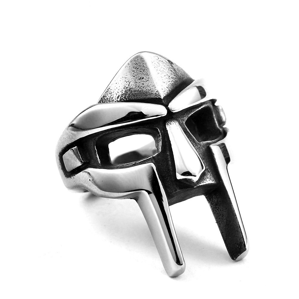 Punk Mask Alloy Plating Womenu0027S Rings 1 Piece