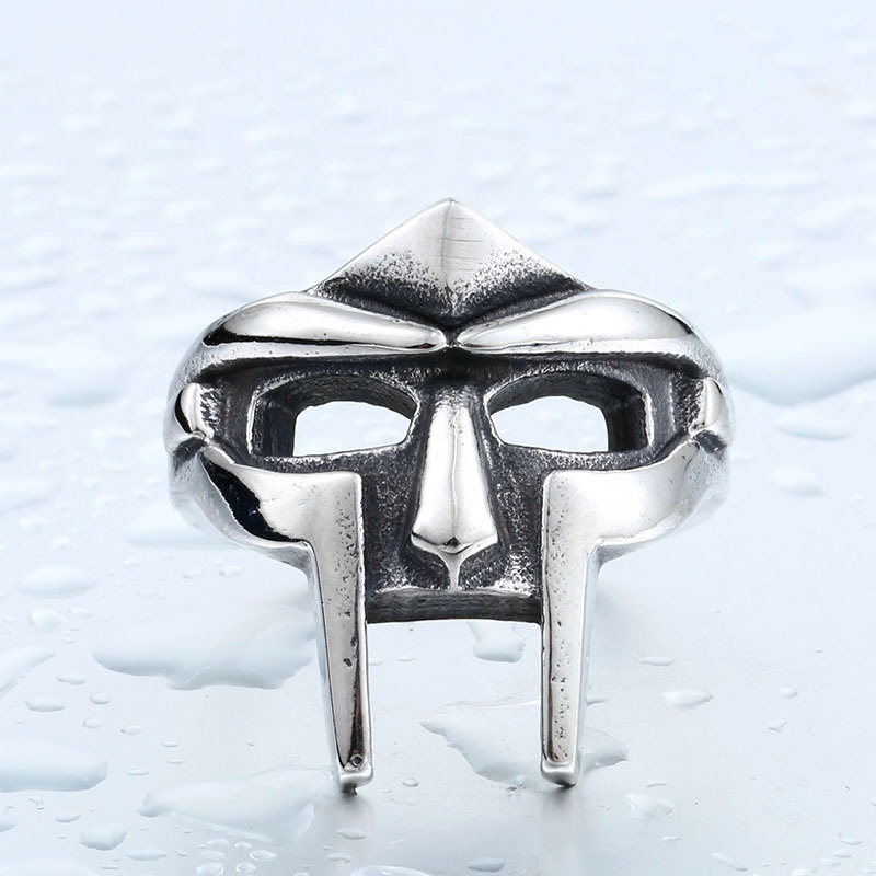 Punk Mask Alloy Plating Womenu0027S Rings 1 Piece