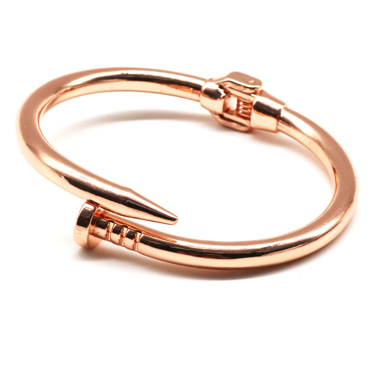 Simple Style Nail Alloy Plating Womenu0027S Bangle 1 Piece