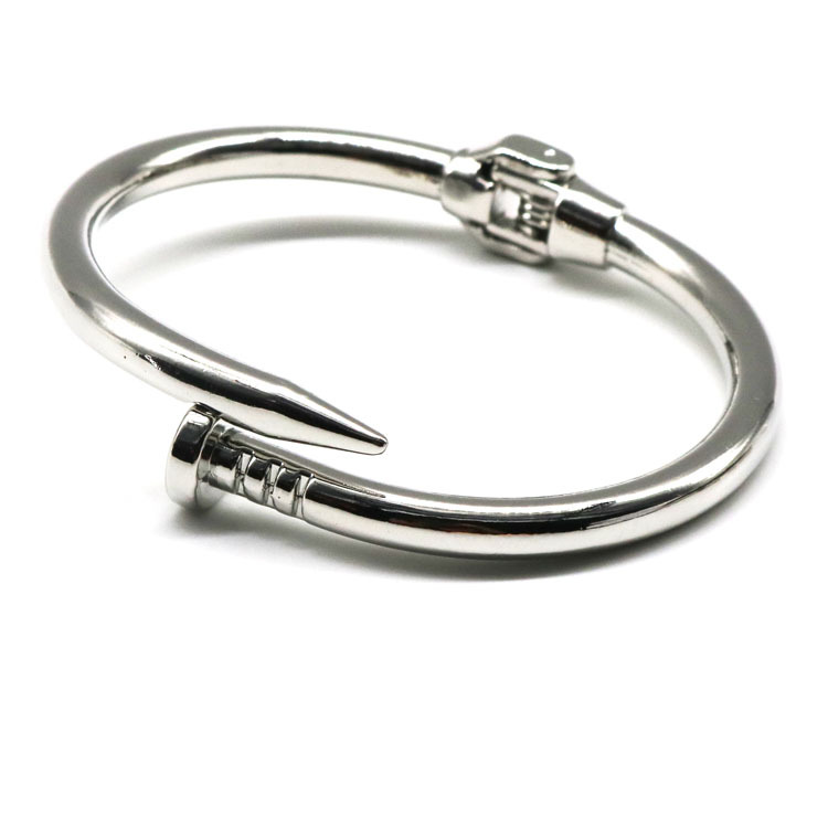 Simple Style Nail Alloy Plating Womenu0027S Bangle 1 Piece