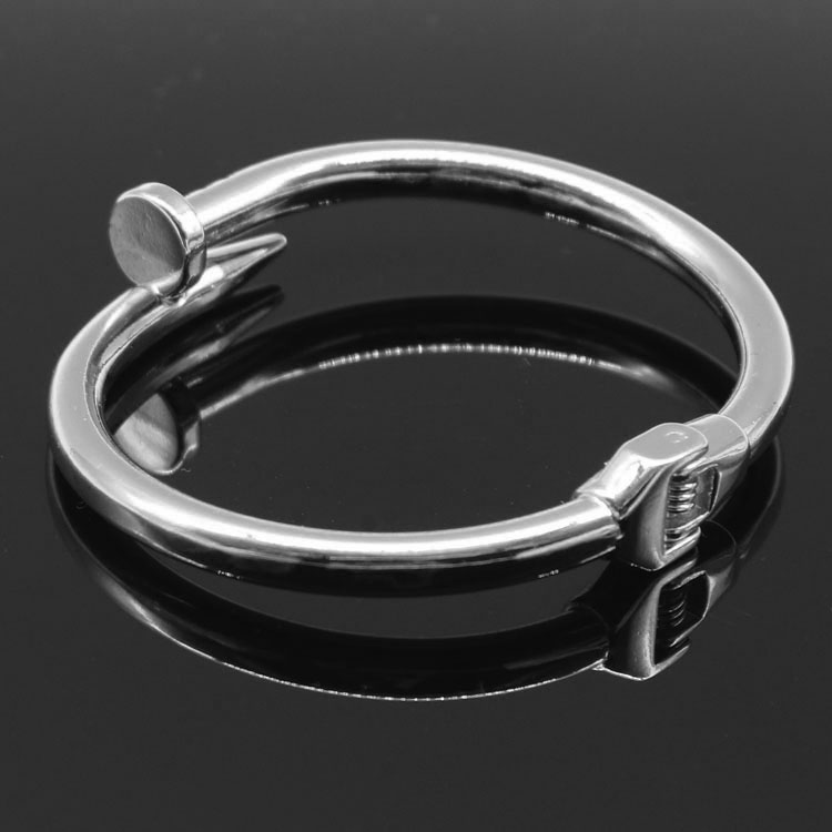 Simple Style Nail Alloy Plating Womenu0027S Bangle 1 Piece