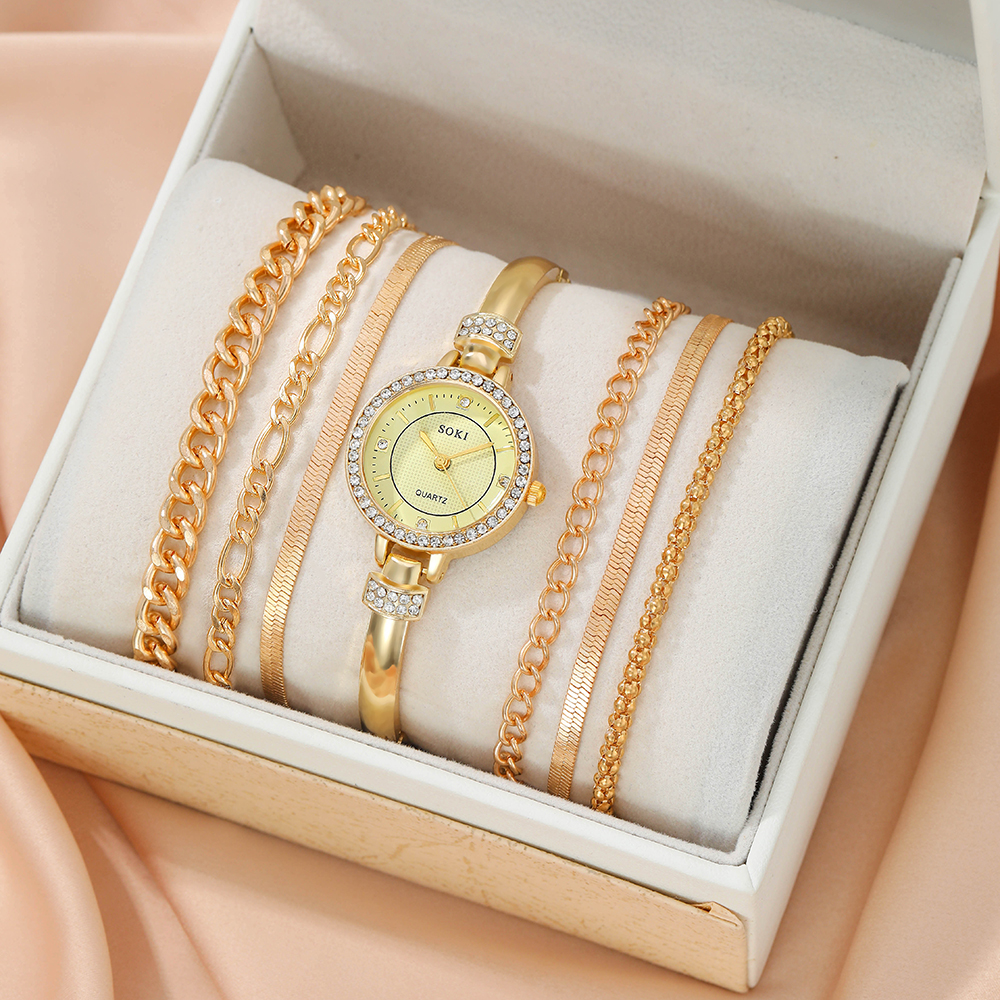 Fashion Solid Color Jewelry Buckle Quartz Womenu0027s Watches