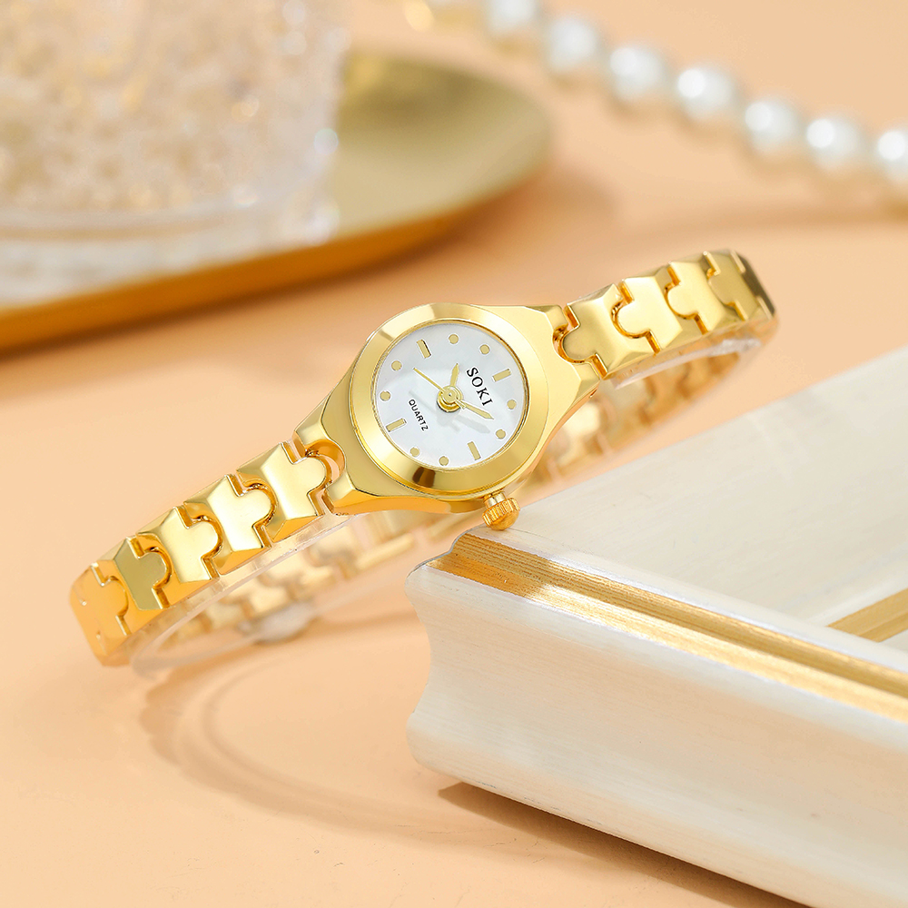 Fashion Solid Color Jewelry Buckle Quartz Womenu0027s Watches
