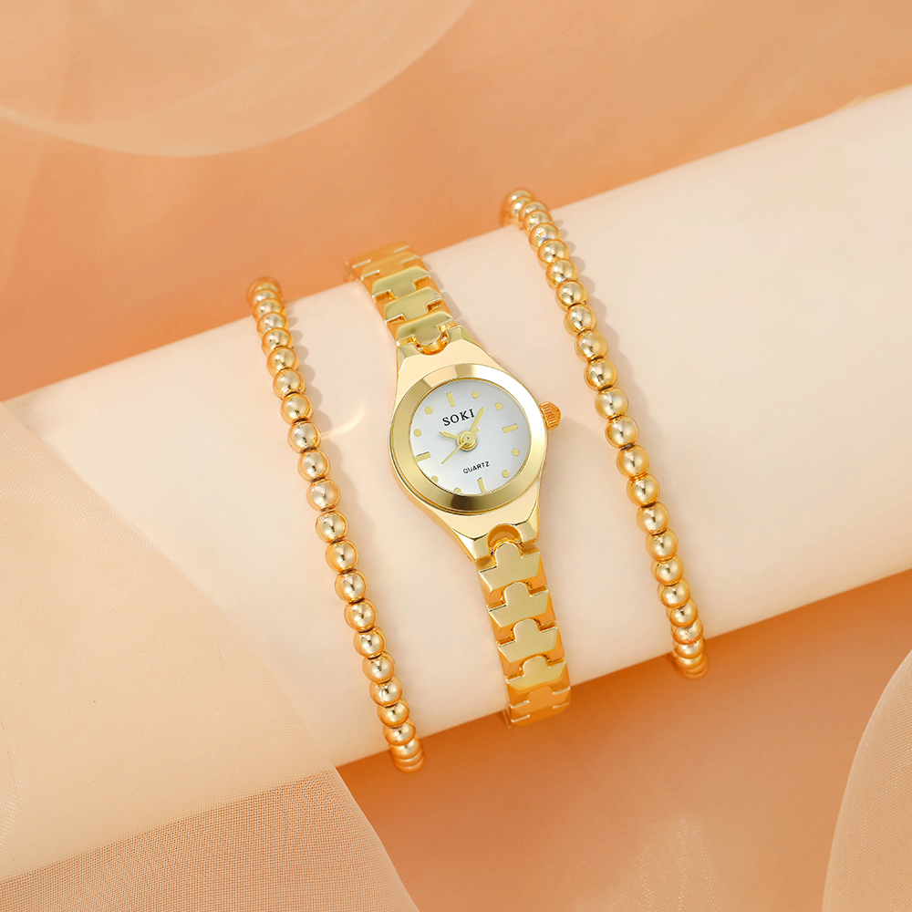 Fashion Solid Color Jewelry Buckle Quartz Womenu0027s Watches