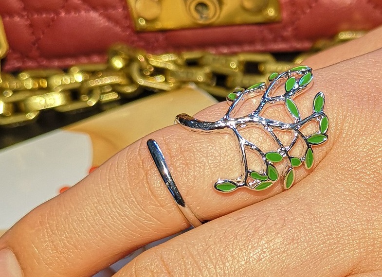 Fashion Tree Alloy Enamel Womenu0027S Open Ring 1 Piece