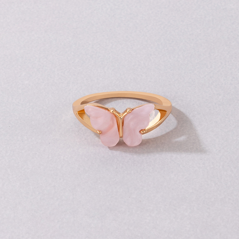 Fashion Butterfly Alloy Womenu0027S Rings