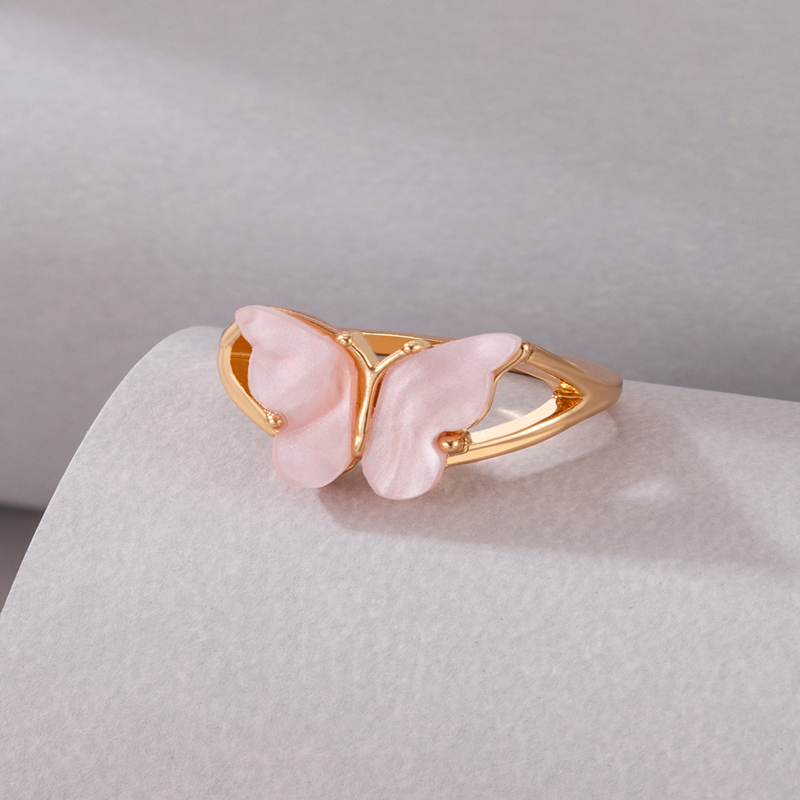 Fashion Butterfly Alloy Womenu0027S Rings