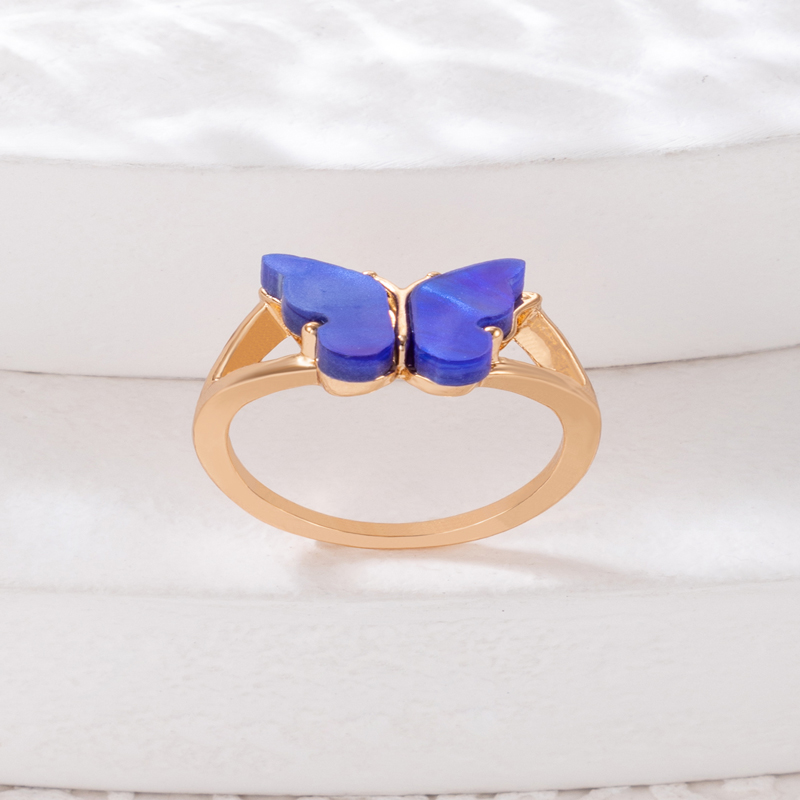 Fashion Butterfly Alloy Womenu0027S Rings