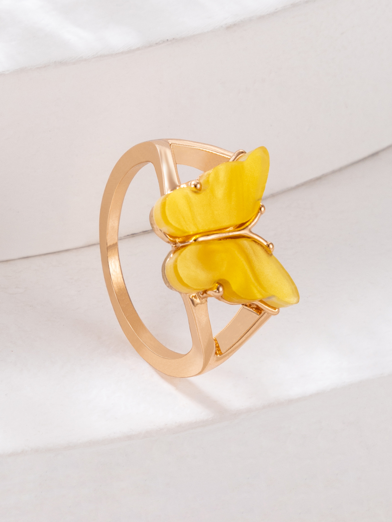 Fashion Butterfly Alloy Womenu0027S Rings