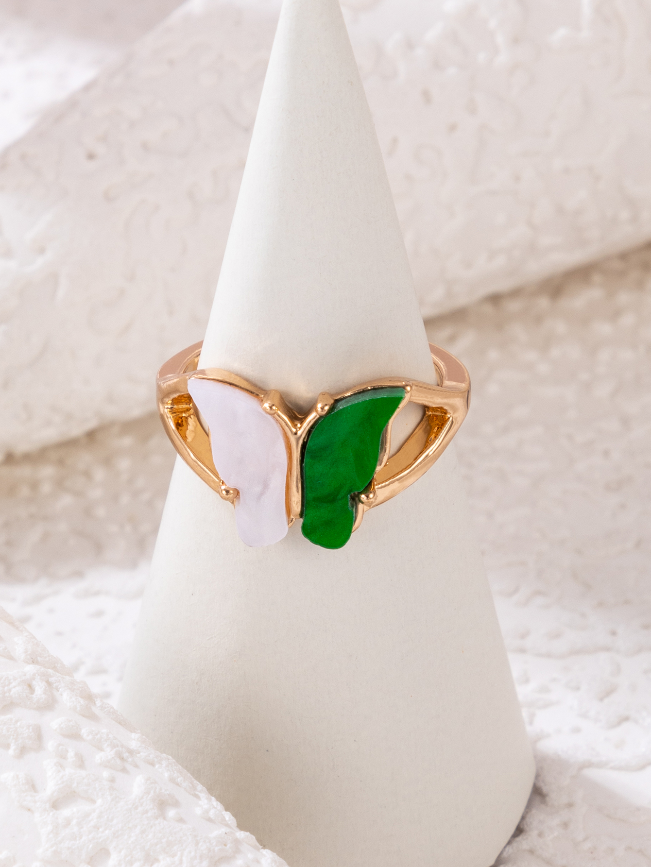 Fashion Butterfly Alloy Womenu0027S Rings