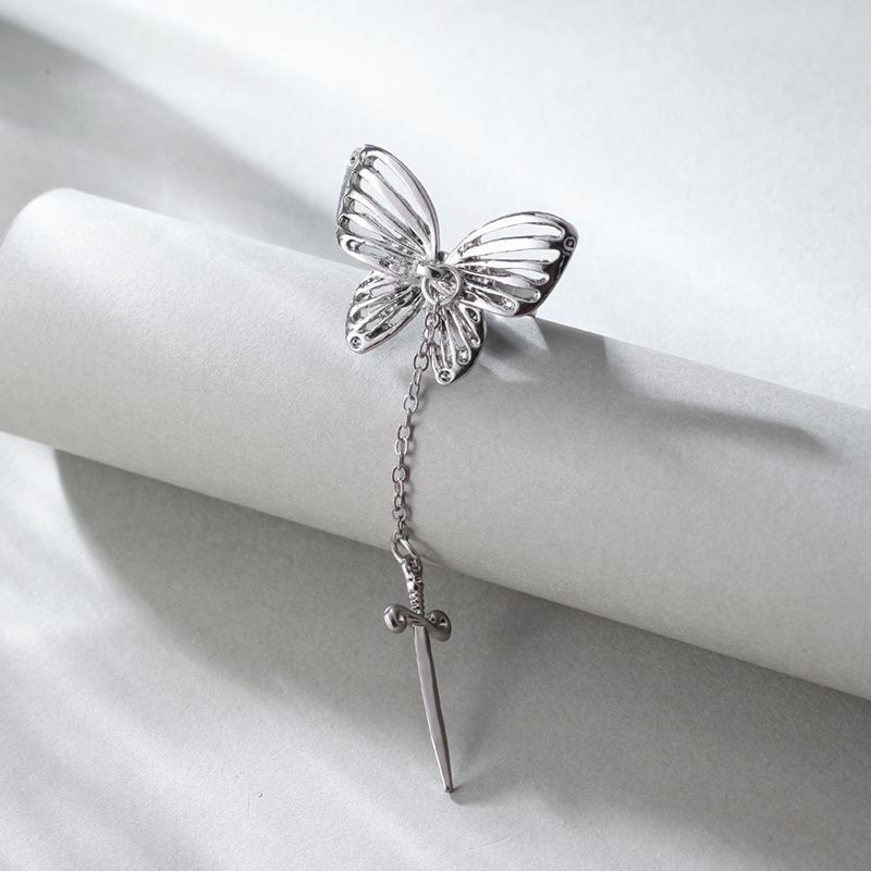 Fashion Butterfly Alloy Womenu0027S Open Ring 1 Piece