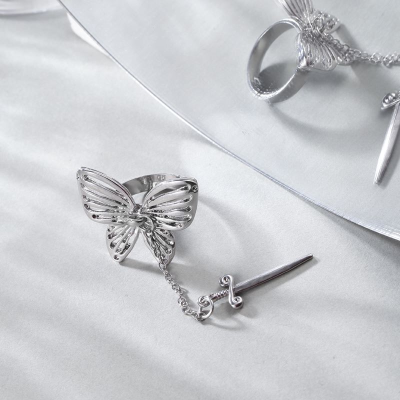 Fashion Butterfly Alloy Womenu0027S Open Ring 1 Piece