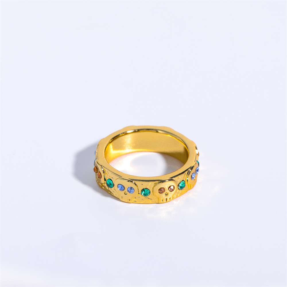 Fashion Constellation Copper Plating Rings 1 Piece