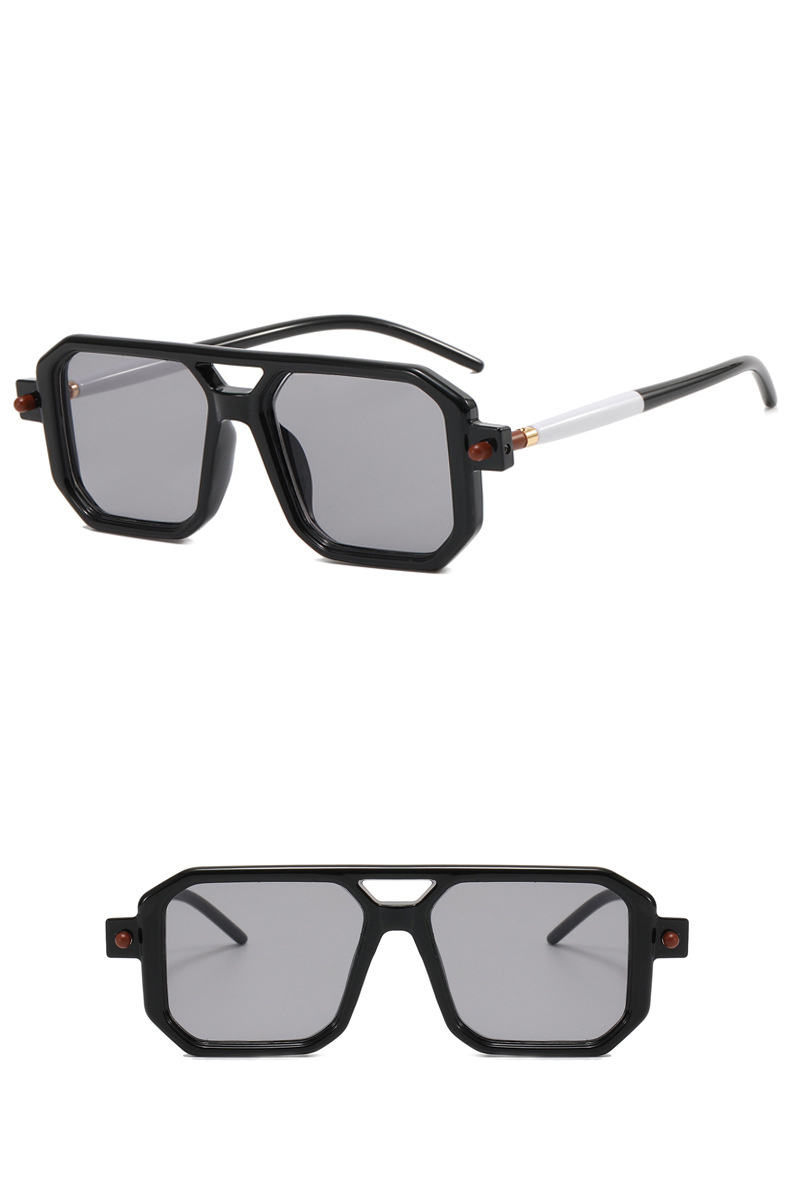 Simple Style Gradient Color Ac Square Full Frame Womenu0027s Sunglasses