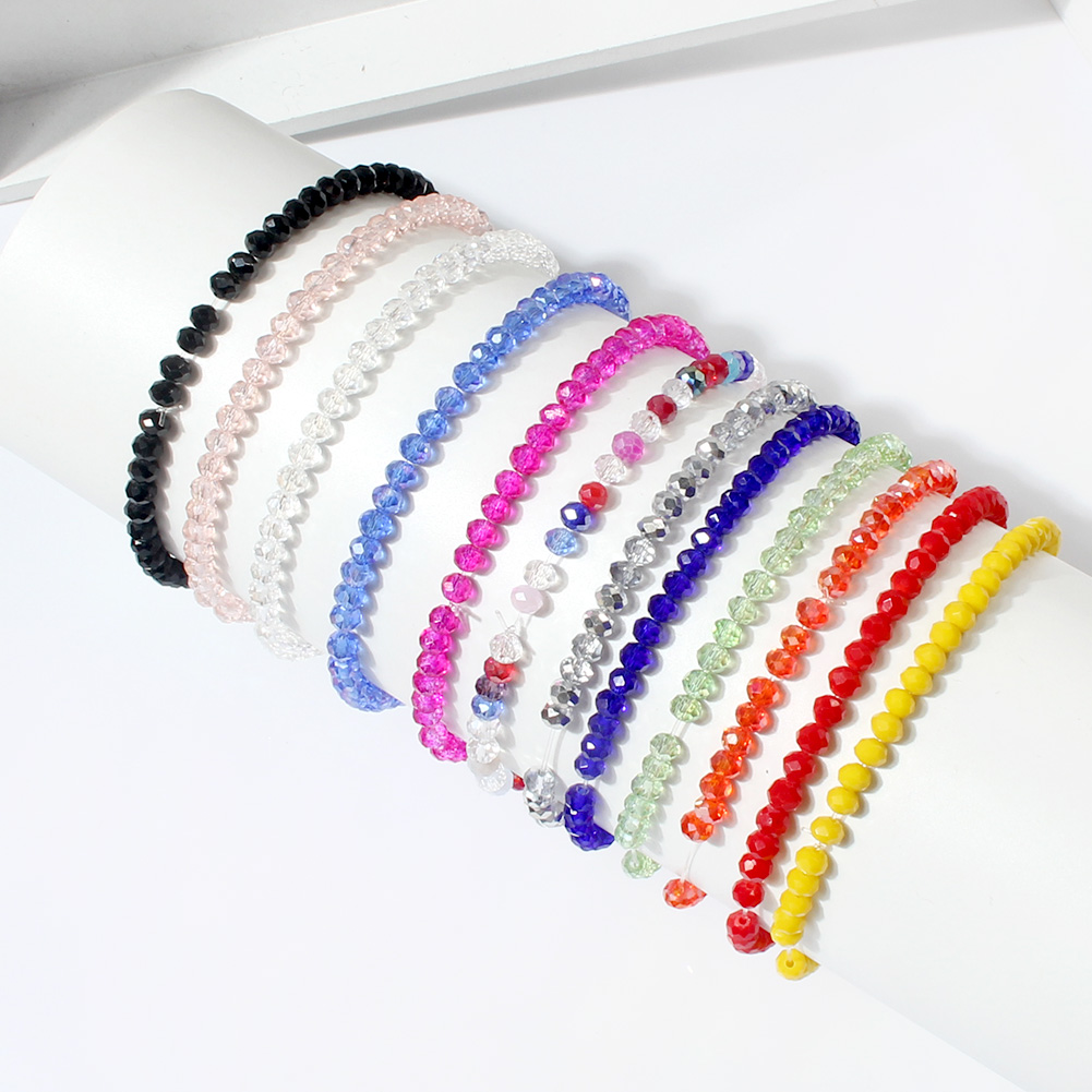 Simple Style Geometric Glass Beaded Womenu0027S Bracelets 1 Piece