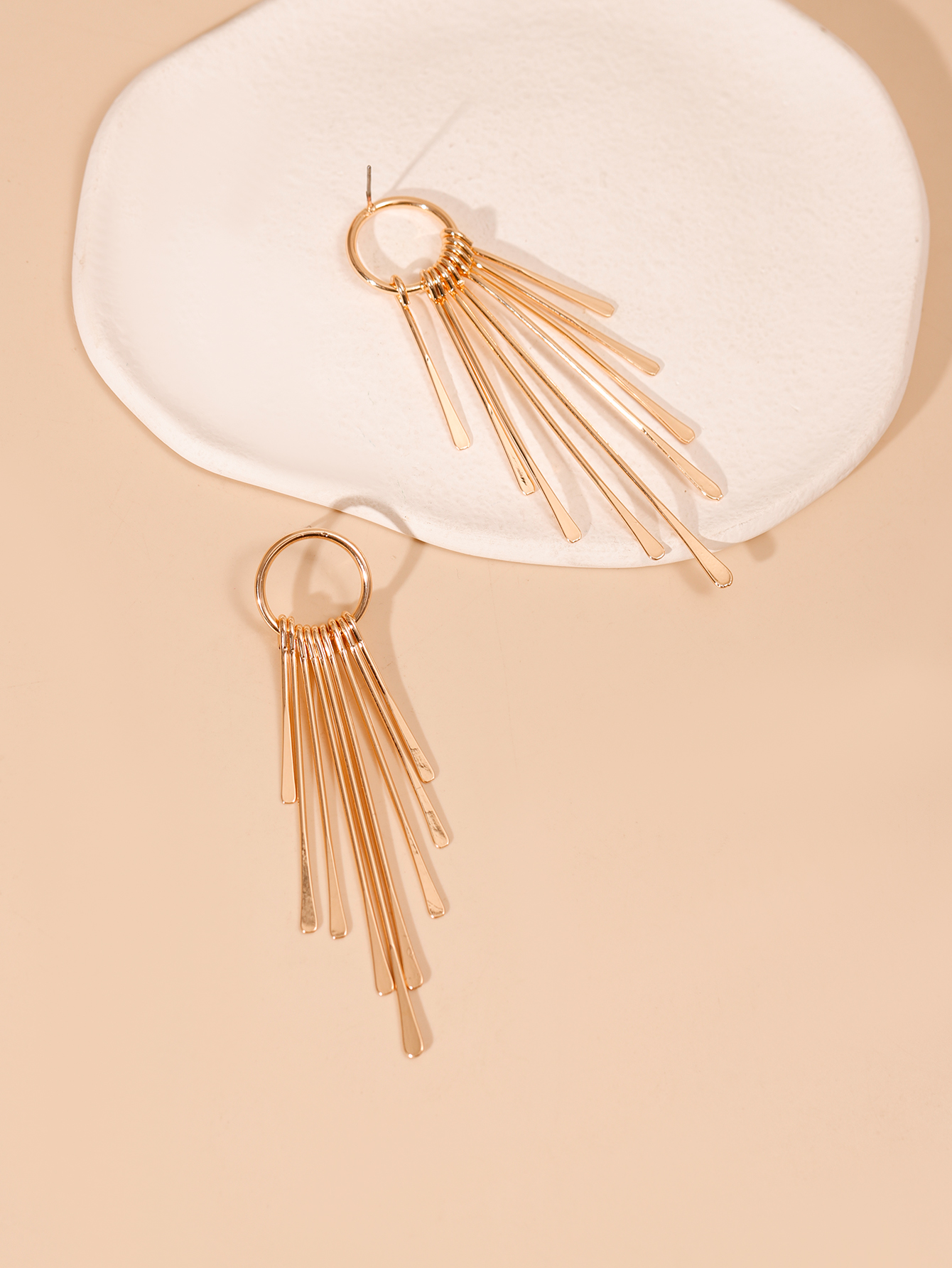 Fashion Tassel Alloy Womenu0027S Drop Earrings 1 Pair