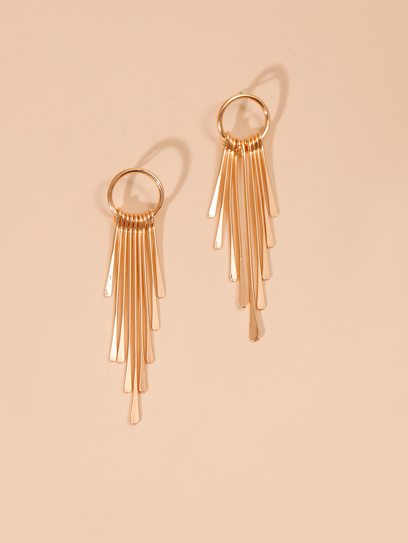 Fashion Tassel Alloy Womenu0027S Drop Earrings 1 Pair