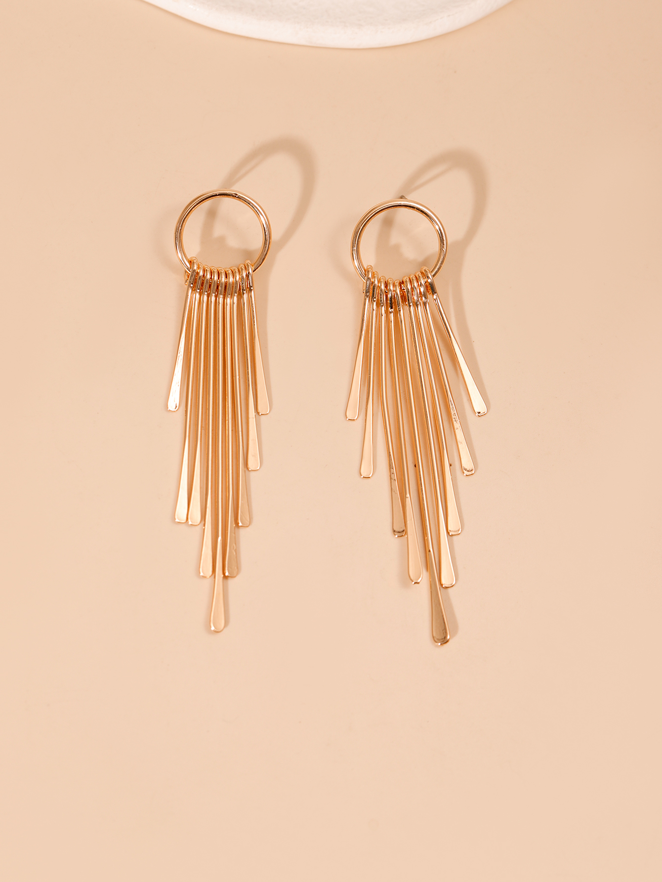 Fashion Tassel Alloy Womenu0027S Drop Earrings 1 Pair