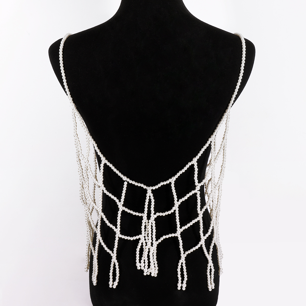 Sexy Artificial Pearl Braid Womenu0027S Body Chain 1 Piece