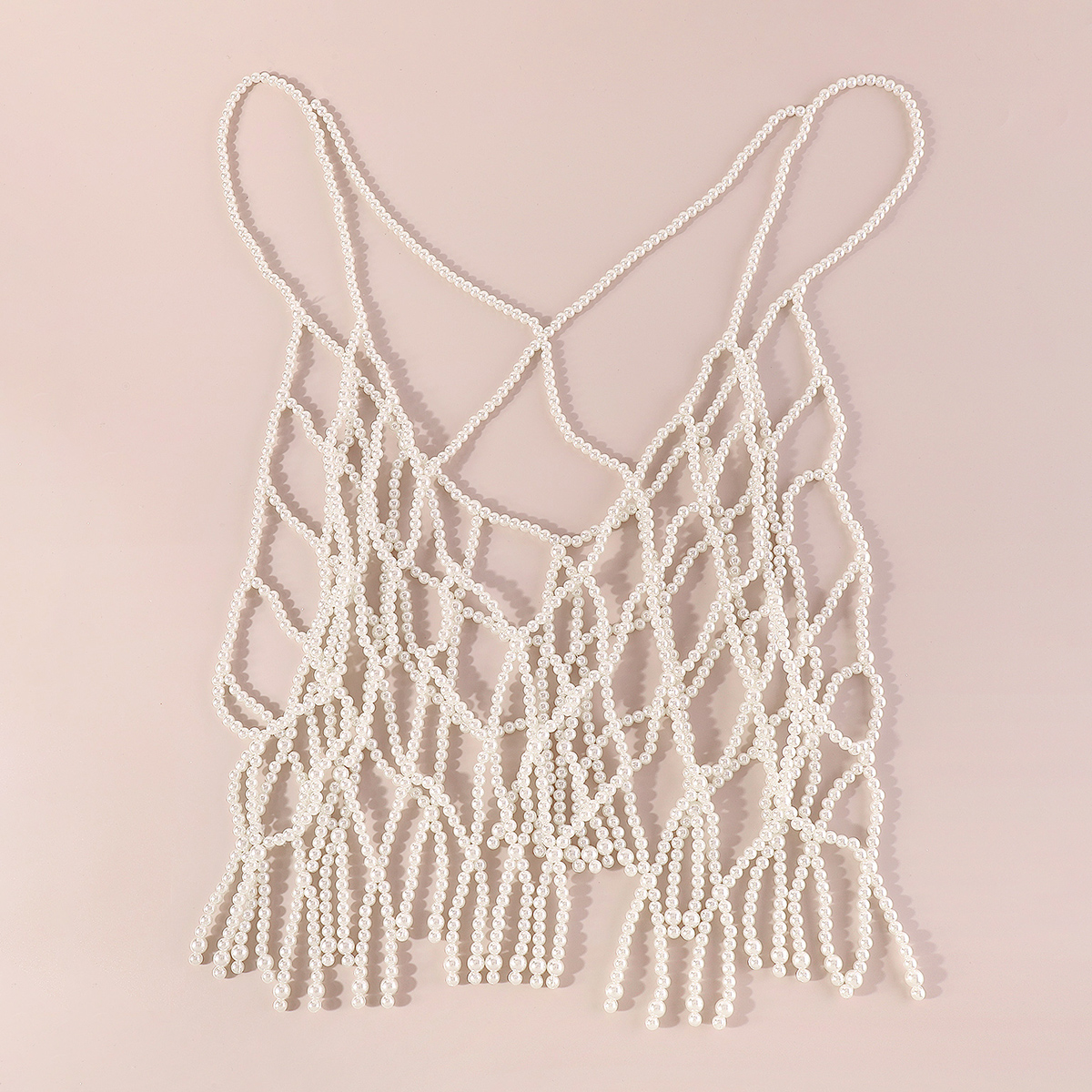 Sexy Artificial Pearl Braid Womenu0027S Body Chain 1 Piece