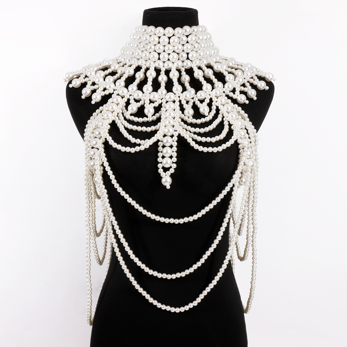 Sexy Artificial Pearl Braid Womenu0027S Body Chain 1 Piece