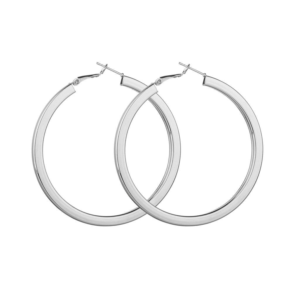 Punk Circle Alloy Womenu0027S Hoop Earrings 1 Pair