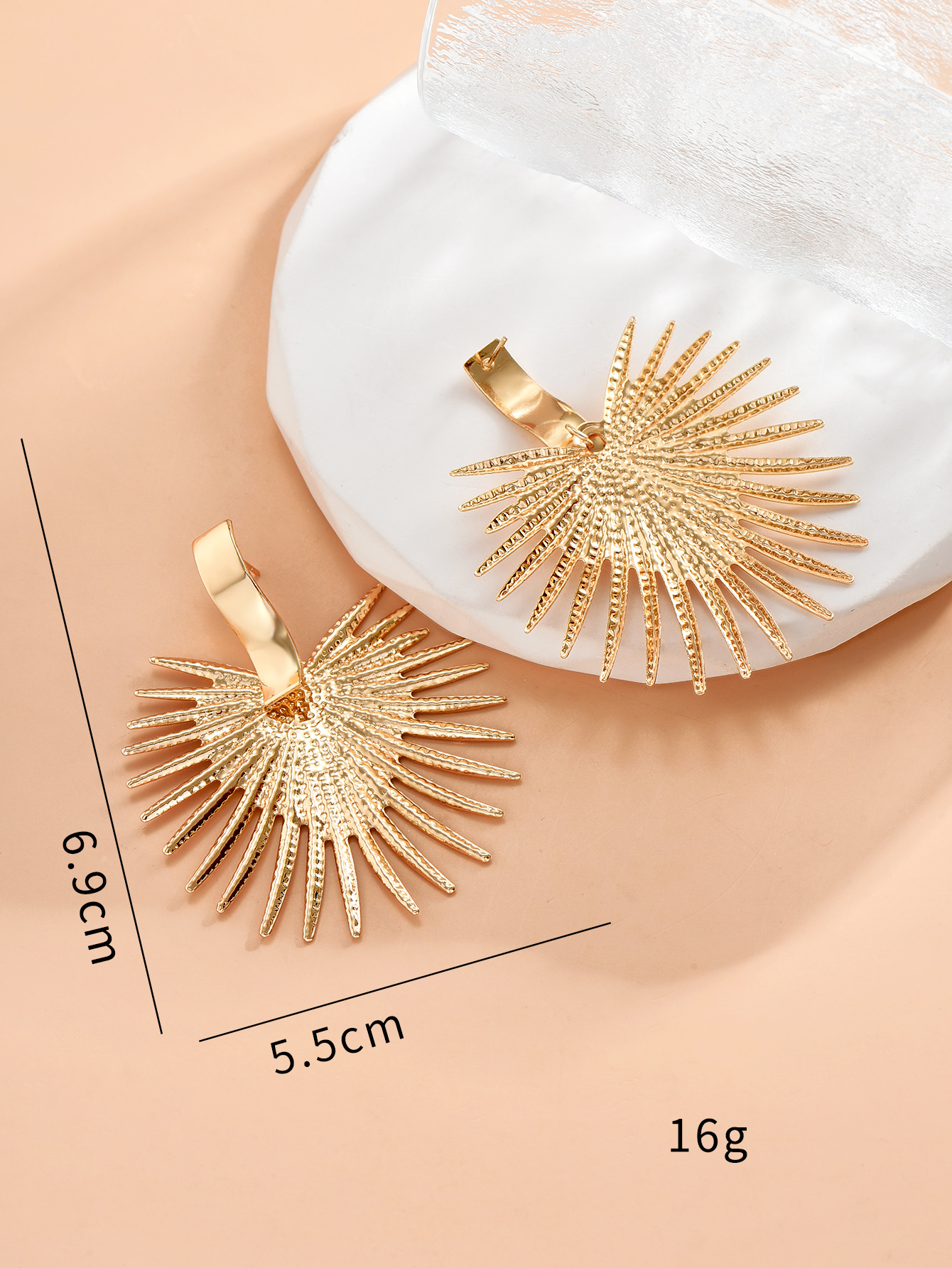 Fashion Solid Color Alloy Womenu0027S Drop Earrings 1 Pair