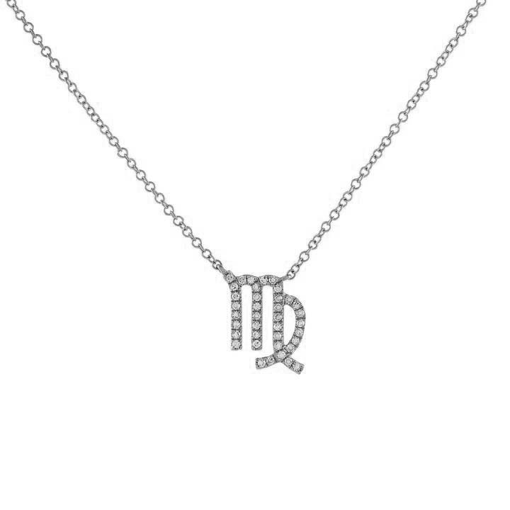 Fashion Constellation Copper Gold Plated Zircon Pendant Necklace