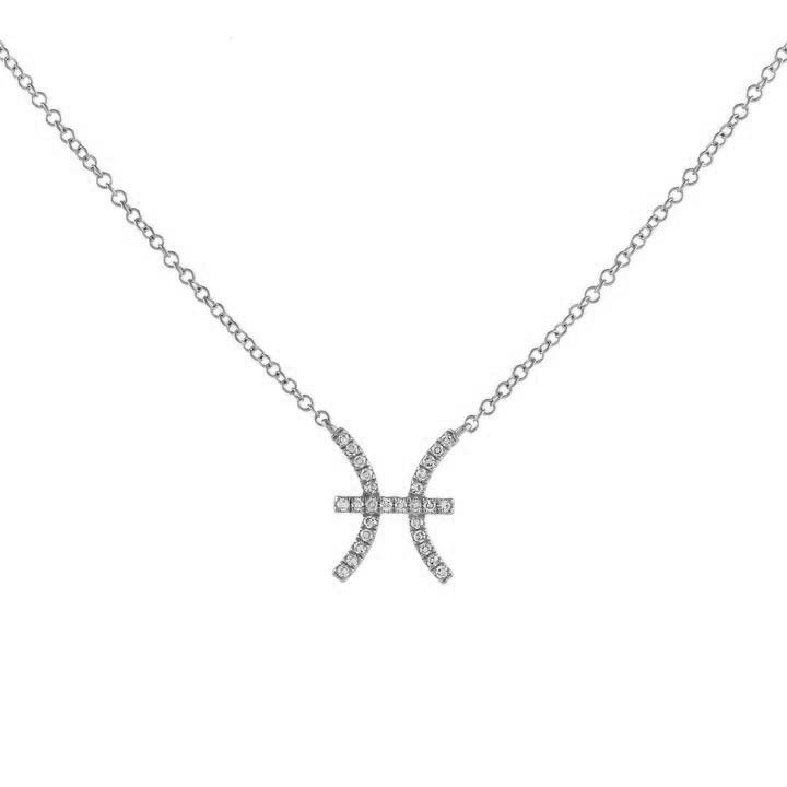 Fashion Constellation Copper Gold Plated Zircon Pendant Necklace