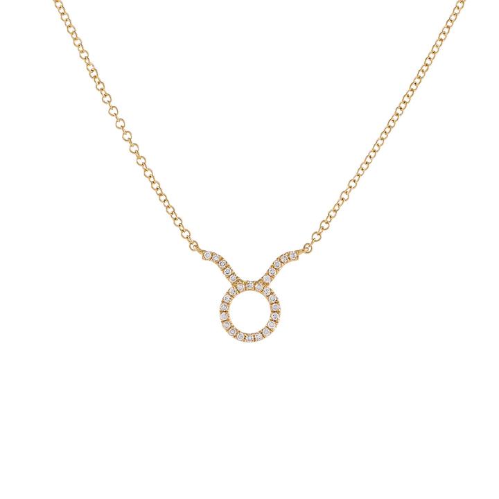 Fashion Constellation Copper Gold Plated Zircon Pendant Necklace