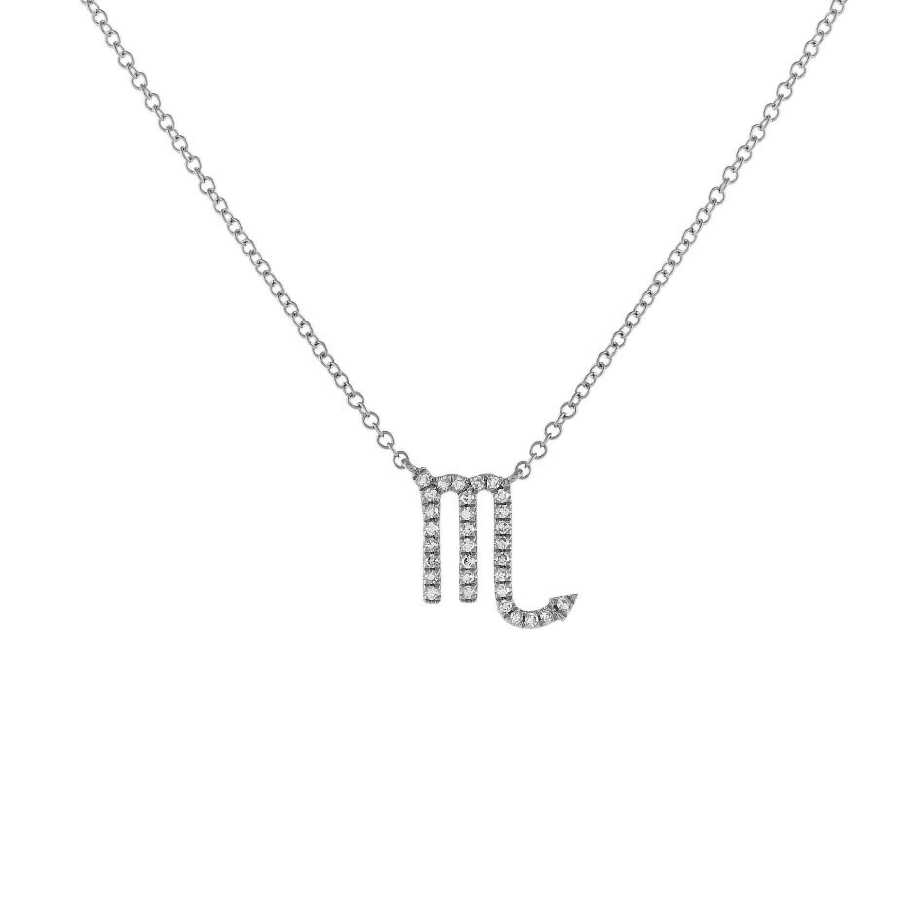 Fashion Constellation Copper Gold Plated Zircon Pendant Necklace