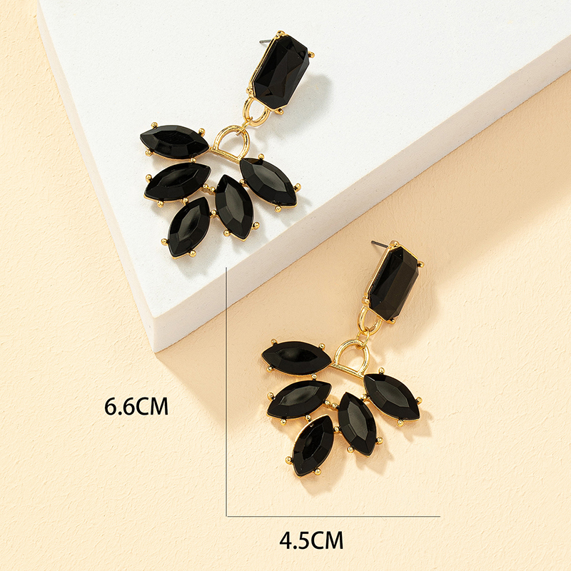 Fashion Flower Alloy Plating Womenu0027S Drop Earrings 1 Pair