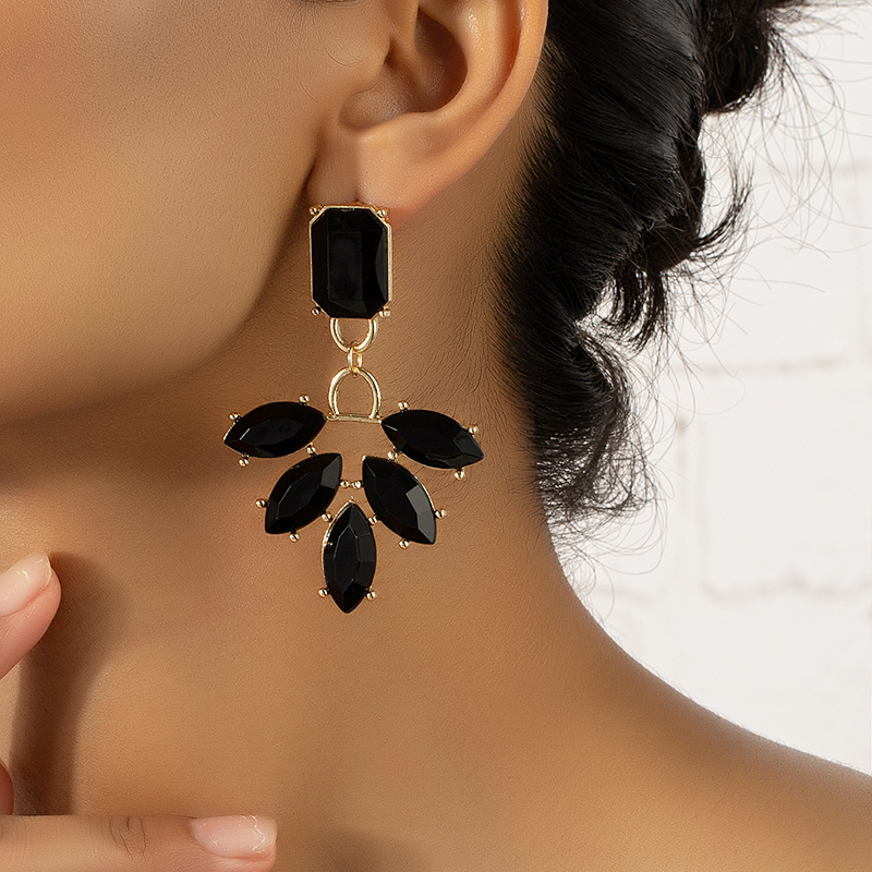 Fashion Flower Alloy Plating Womenu0027S Drop Earrings 1 Pair