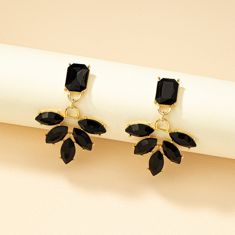 Fashion Flower Alloy Plating Womenu0027S Drop Earrings 1 Pair