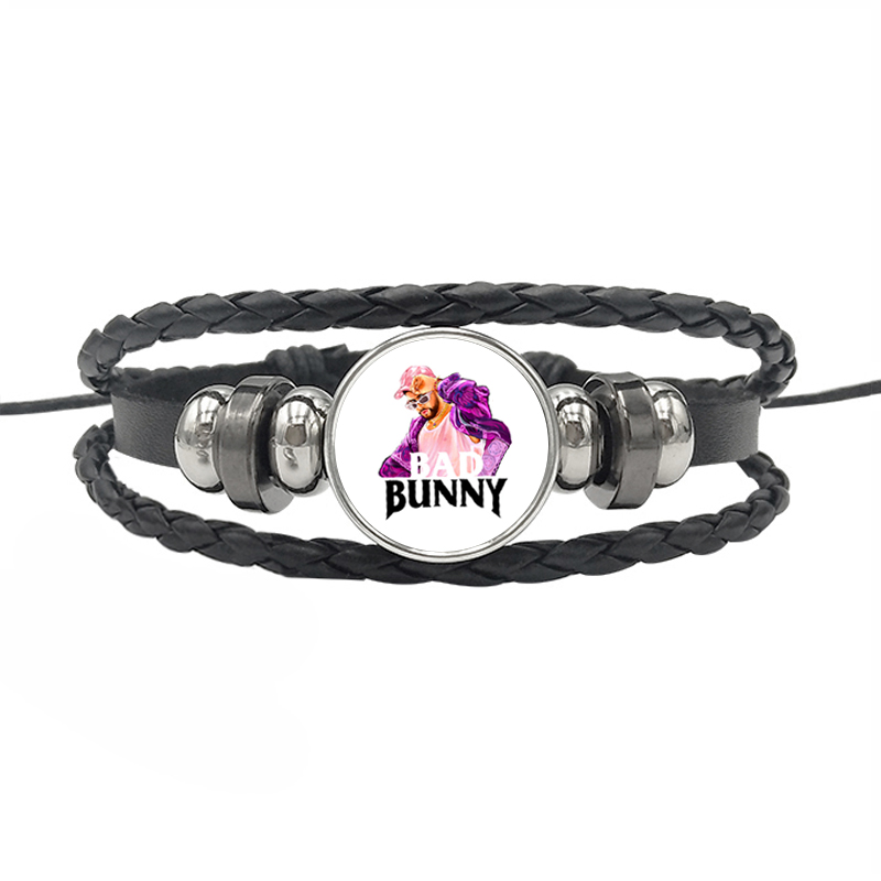 Streetwear Cartoon Pu Leather Drawstring Braid Unisex Bracelets 1 Piece