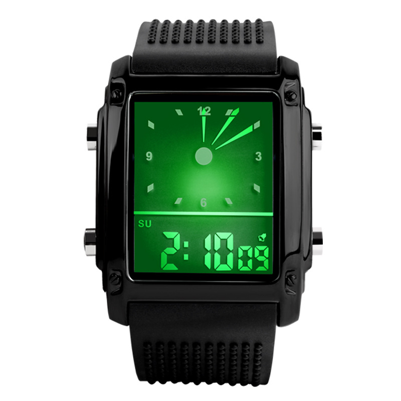 Fashion Square Buckle Electronic Menu0027s Watches