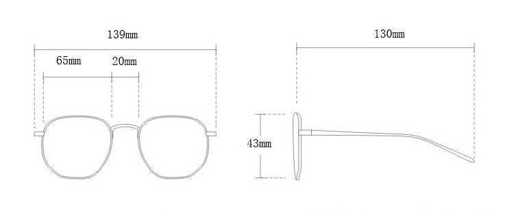 Fashion Geometric Pc Cat Eye Half Frame Womenu0027s Sunglasses