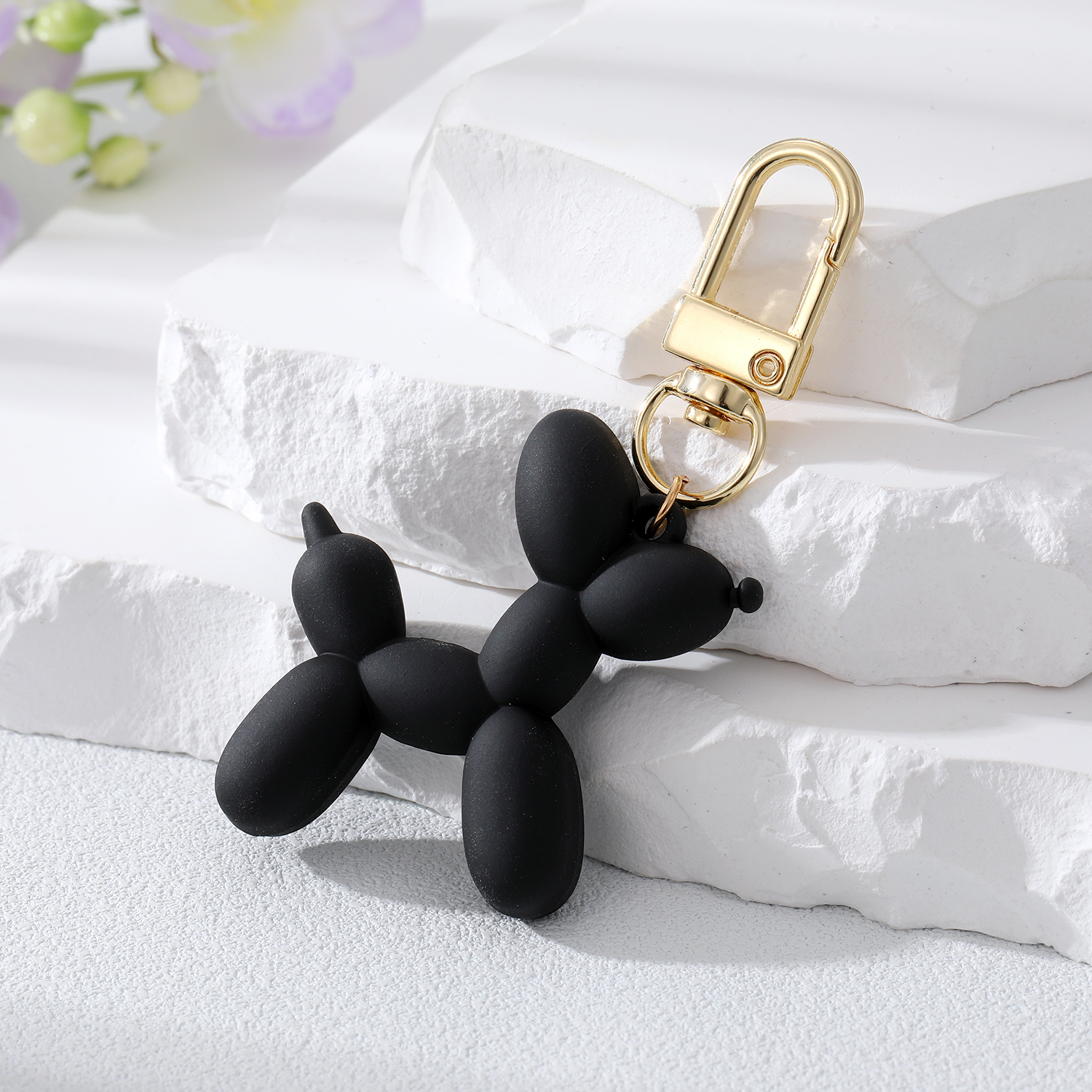 Cute Dog Arylic Keychain 1 Piece