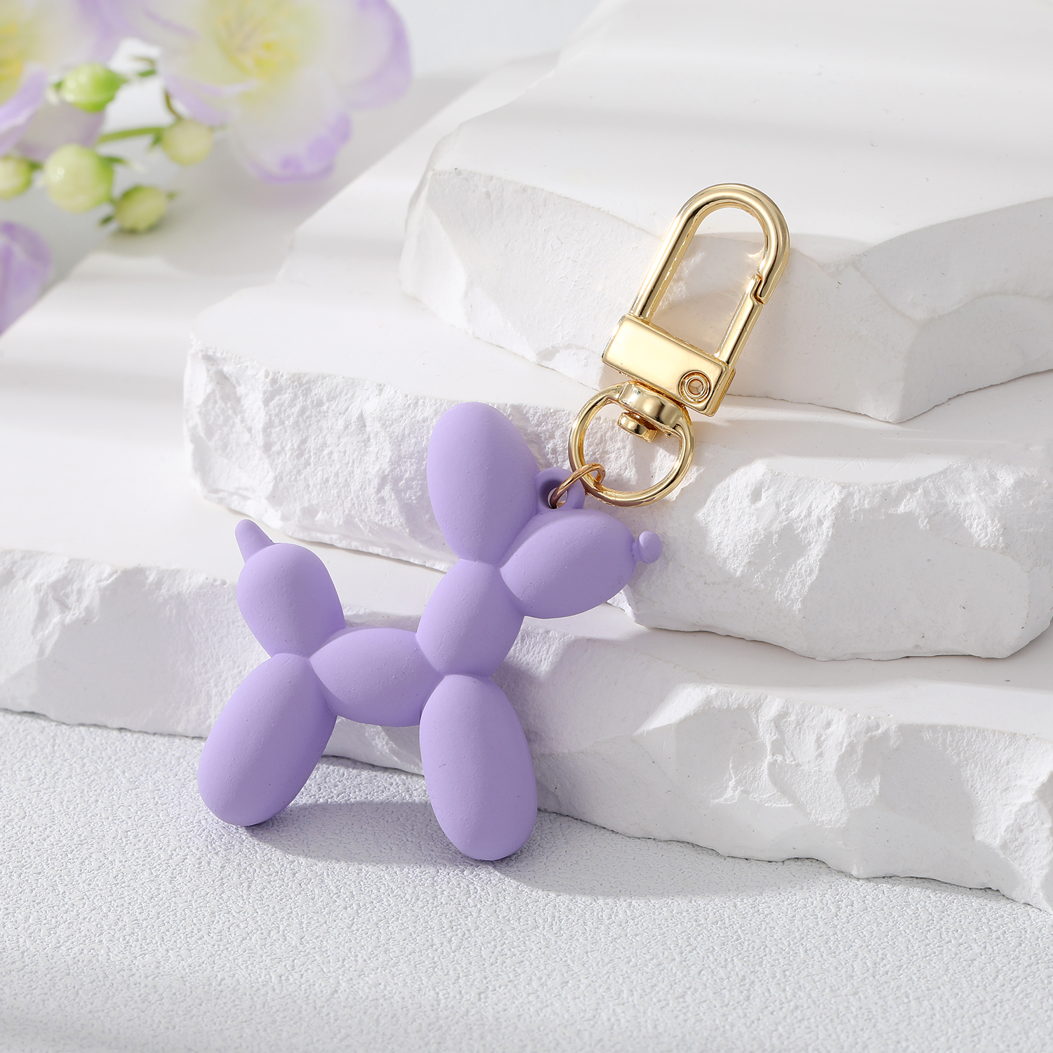 Cute Dog Arylic Keychain 1 Piece