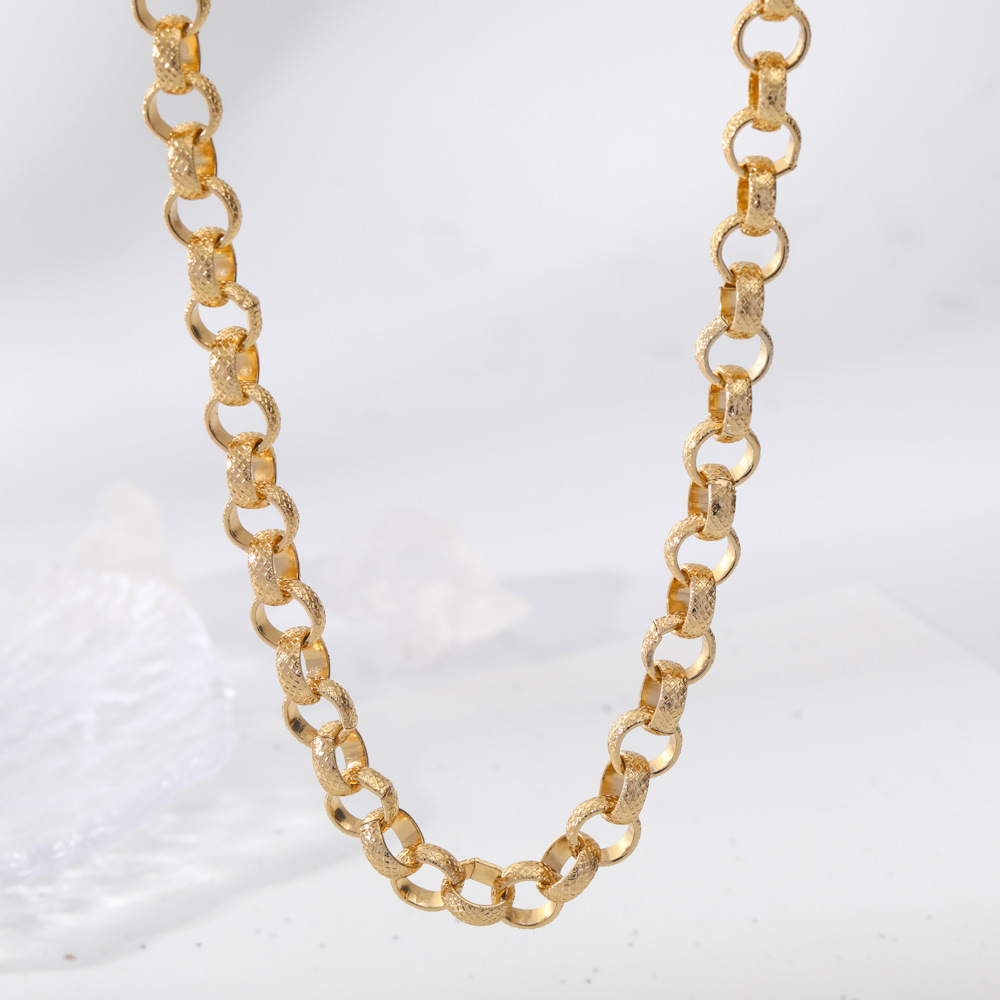 Fashion Geometric Alloy Plating Womenu0027S Necklace