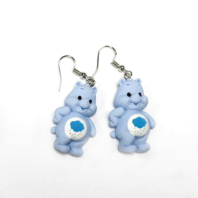 Cute Bear Synthetic Resin Womenu0027S Drop Earrings 1 Pair