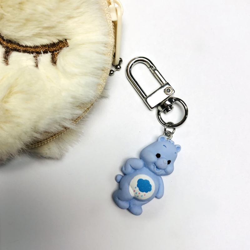 Cute Bear Alloy Resin Keychain 1 Piece