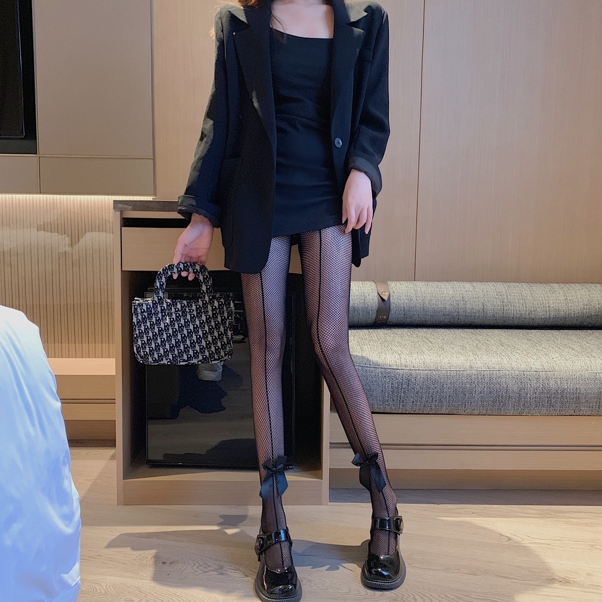 Womenu0027S Sexy Solid Color Bow Knot Nylon Spandex Bowknot Tights 1 Piece