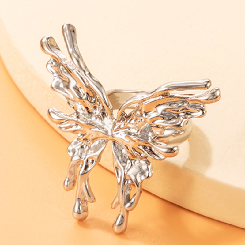 Fashion Butterfly Alloy Womenu0027S Open Ring 1 Piece